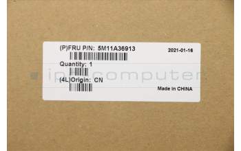 Lenovo 5M11A36913 MECH_ASM FRU FPR w/ Power Button-BK ASSY