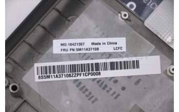 Lenovo 5M11A37108 MECH_ASM KBDW/C JPN (SUN) JP BK