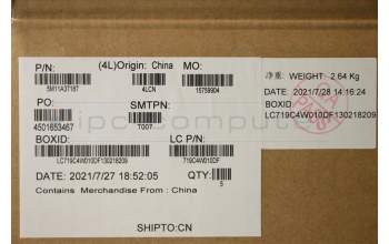 Lenovo 5M11A37187 MECH_ASM KBDW/C 058 FRA BKLT(CHY) UK BK