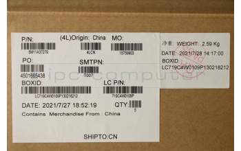 Lenovo 5M11A37279 MECH_ASM KBDW/C EURO ENG BKLT(SUN) US BK