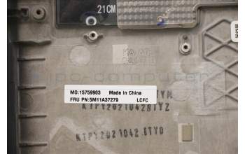 Lenovo 5M11A37279 MECH_ASM KBDW/C EURO ENG BKLT(SUN) US BK