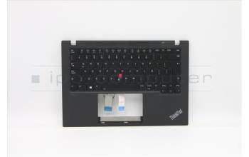 Lenovo 5M11A37379 C-Cover with keyboard,Spanish LA,Black,Backlight