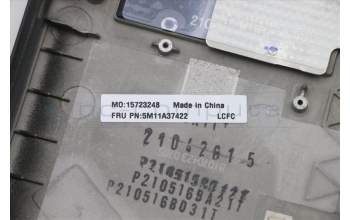 Lenovo 5M11A37422 MECH_ASM KBDW/C SPA BKLT(CHY) UK BK