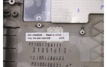 Lenovo 5M11A37428 MECH_ASM KBDW/C SPA BKLT(SUN) UK BK