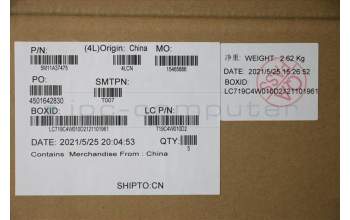 Lenovo 5M11A37475 MECH_ASM KBDW/C UKE BKLT(CHY) UK BK