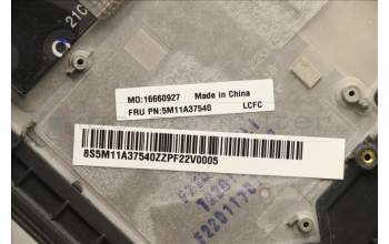 Lenovo 5M11A37540 MECH_ASM KBDW/C CZE/SLK BKLT(CHY)WW UKBK