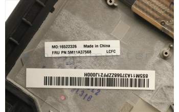 Lenovo 5M11A37568 MECH_ASM KBDW/C EUR ENG BKLT(CHY)WW USBK