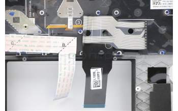 Lenovo 5M11A37695 MECH_ASM KBDW/C POR BKLT(CHY)WW UK BK