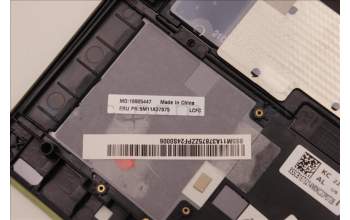 Lenovo 5M11A37875 MECH_ASM KBDW/C IND ENG BKLT(CHY) US GY