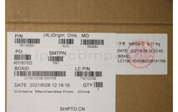 Lenovo 5M11A38001 MECH_ASM KB C BEL(PMX)PT UK BK