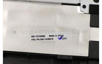 Lenovo 5M11A38019 MECH_ASM KB C FRA(PMX)PT UK BK