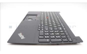 Lenovo 5M11A38188 C-Cover with keyboard, Ukraine, Black, US