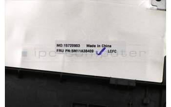 Lenovo 5M11A38409 MECH_ASM KB C ENG(PMX)PT FP US BK