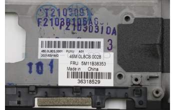 Lenovo 5M11B38353 MECH_ASM GRP,KBD,BZL,ENG,WL,BK,LTN