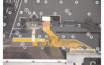 Lenovo 5M11B38405 MECH_ASM GRP,KBD,BZL,NORDIC,WW,BK,CHY