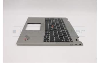 Lenovo 5M11B59897 C-Cover with keyboard, Portuguese, Titanium, WWAN, UK