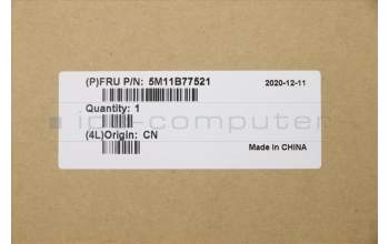 Lenovo 5M11B77521 MECH_ASM NBLKB W C TXT ASM IND ENG BK US