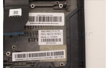 Lenovo 5M11C18703 C-Cover with keyboard, Estonian, WWAN, UK