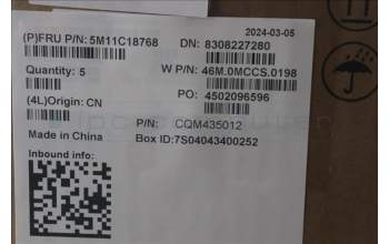 Lenovo 5M11C18768 MECH_ASM NoWW C-Cvr+JPN KB ASM,LTN