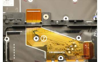 Lenovo 5M11C40971 C-Cover with keyboard, Russian, Grey, WLAN, US