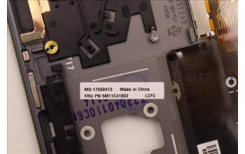 Lenovo 5M11C41002 C-Cover with keyboard, Hungarian, Grey, WWAN, UK