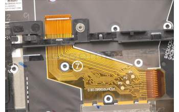 Lenovo 5M11C41007 C-Cover with keyboard, Russian, Grey, WWAN, US