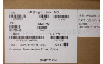 Lenovo 5M11C41010 MECH_ASM KBD BZL,WW,GY,CHY,SWS