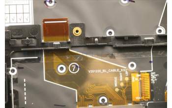 Lenovo 5M11C41034 MECH_ASM KBD BZL,WL,GY,SRX,FRA