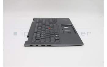 Lenovo 5M11C41035 MECH_ASM KBD BZL,WL,GY,SRX,GER