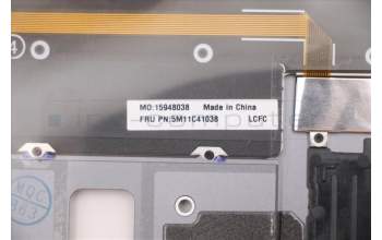 Lenovo 5M11C41038 MECH_ASM KBD BZL,WL,GY,SRX,HUN