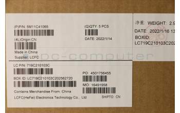 Lenovo 5M11C41065 MECH_ASM KBD BZL,WW,GY,SRX,ARA