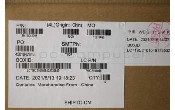 Lenovo 5M11C41095 C-Cover with keyboard,Czech/Slovakian,Grey,WWAN