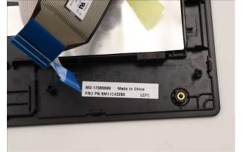 Lenovo 5M11C43260 MECH_ASM KB C EUROENG(TSG)PT FP US BK