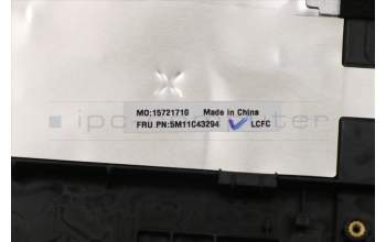 Lenovo 5M11C43294 MECH_ASM KB C KOR(PMX)PT FP US BK