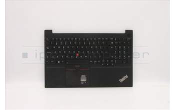 Lenovo 5M11C43581 C-Cover with keyboard, Portuguese, Black, Backlight, UK