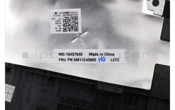 Lenovo 5M11C43605 MECH_ASM KB C UKE BKLT(PMX)PT UK BK