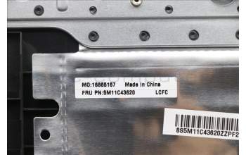 Lenovo 5M11C43620 MECH_ASM KB C TC BKLT(PMX)PT US BK