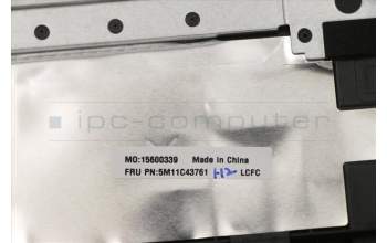 Lenovo 5M11C43761 MECH_ASM KB C BEL BKLT(PMX)PT FP UK BK