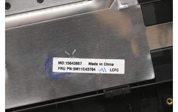 Lenovo 5M11C43764 MECH_ASM KB C DEN BKLT(PMX)PT FP UK BK