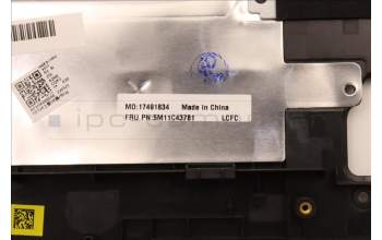 Lenovo 5M11C43781 MECH_ASM KB C HUN BKLT(SRX)PT FP UK BK