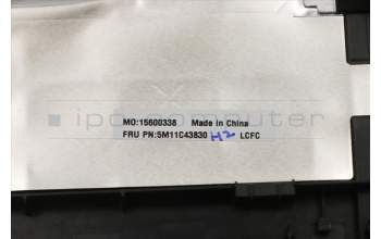 Lenovo 5M11C43830 MECH_ASM KB C TC BKLT(PMX)PT FP US BK