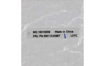 Lenovo 5M11C43967 MECH_ASM FRU IR BZL Sheet+FHD/LP Tape GY