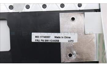 Lenovo 5M11C44259 MECH_ASM KB C SLV(PMX)PT UKBK