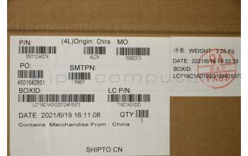 Lenovo 5M11C44274 MECH_ASM KB C UKE(PMX)PT UKBK