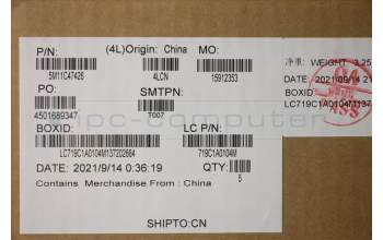 Lenovo 5M11C47426 MECH_ASM KB C ITA BKLT(PMX)PT UKBK