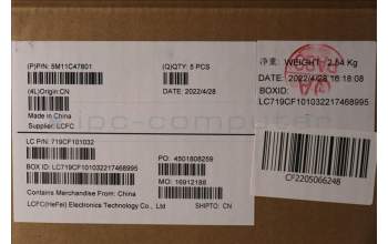 Lenovo 5M11C47801 MECH_ASM KBD W/C JPN (CHY) JP BK