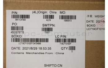 Lenovo 5M11C47900 MECH_ASM KBD W/C DEN BKLT(SUN) UK BK