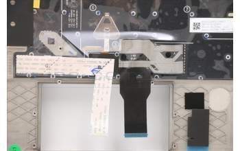 Lenovo 5M11C47908 MECH_ASM KBD W/C EST BKLT(SUN) UK BK