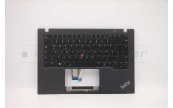 Lenovo 5M11C47921 MECH_ASM KBD W/C GER BKLT(CHY) UK BK