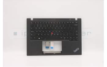 Lenovo 5M11C47944 MECH_ASM KBD W/C INDENG BKLT(SUN) US BK